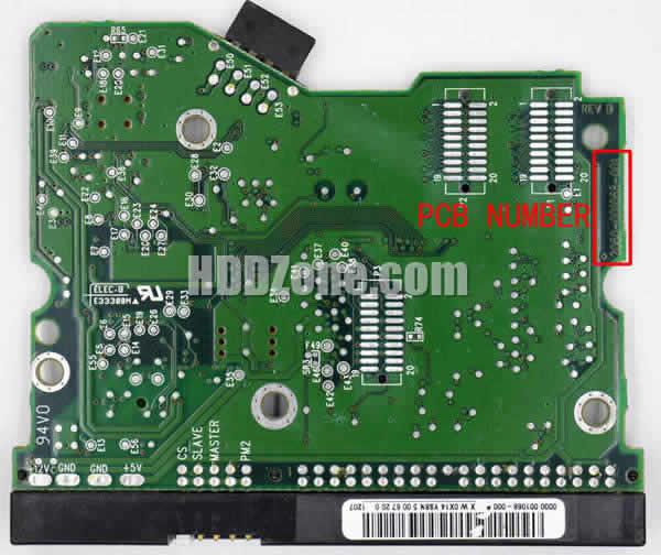 Western Digital WD100EB PCB Board 2060-001068-001