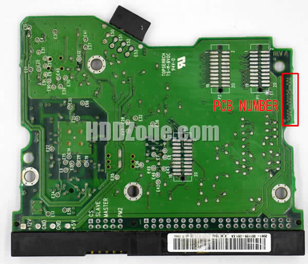 Western Digital WD400BB PCB Board 2060-001129-001