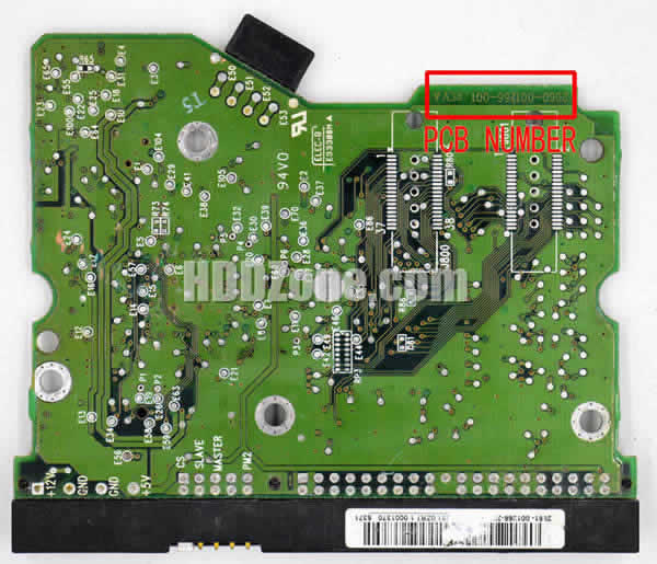 Western Digital WD2000BB PCB Board 2060-001266-001
