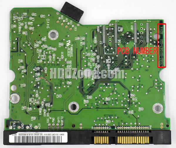 Western Digital WD1600SD PCB Board 2060-001267-001
