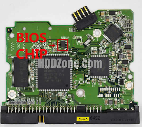 Western Digital WD1600JB PCB Board 2060-701265-001