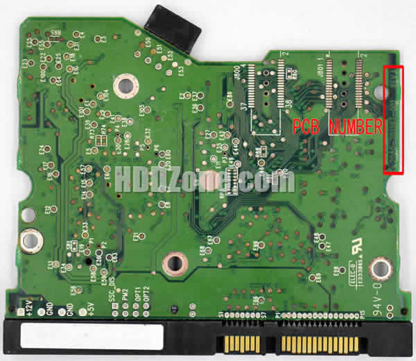 Western Digital WD2000SD PCB Board 2060-701267-001