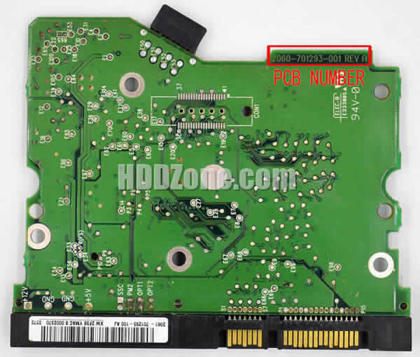Western Digital WD800BD PCB Board 2060-701293-001