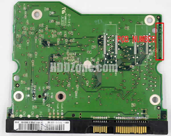 Western Digital WD4000KD-00NAB0 PCB Board 2060-701310-004