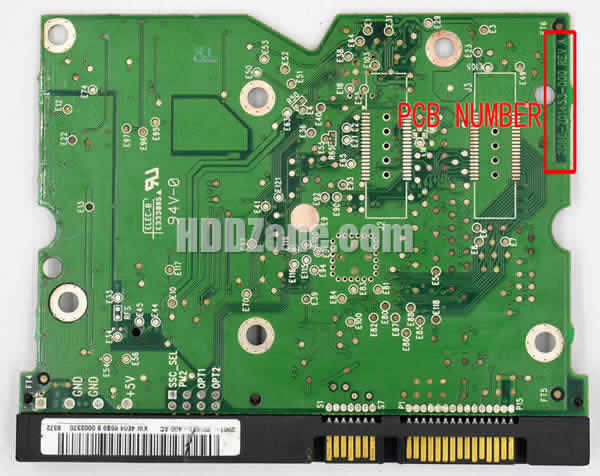 Western Digital WD800ADFD PCB Board 2060-701453-000