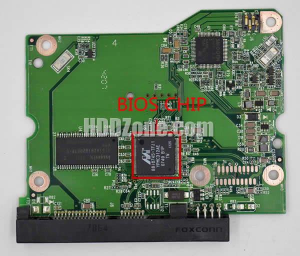 Western Digital WD7500AYYS PCB Board 2060-701474-002