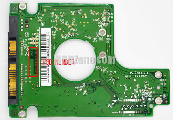 Western Digital WD3200BMVS PCB Board 2060-701499-000