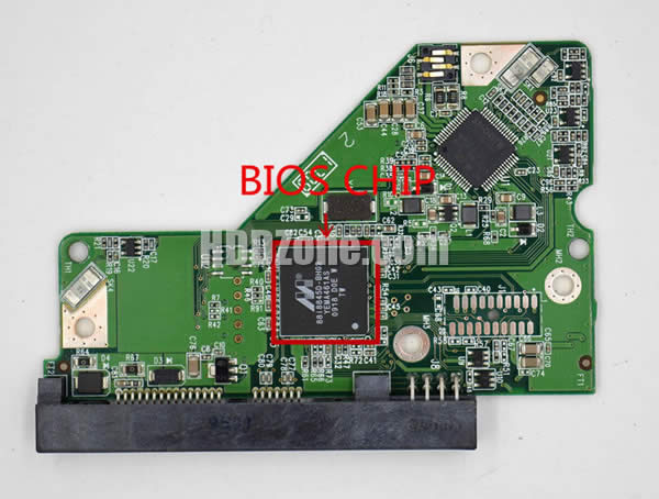 Western Digital WD7500AAVS PCB Board 2060-701537-004