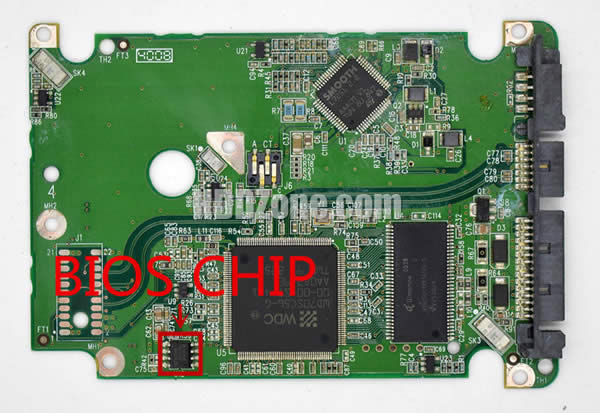 Western Digital WD5000AVDS PCB Board 2060-701543-003