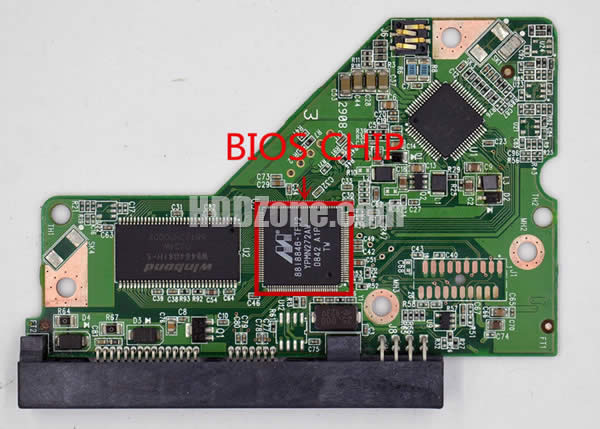 Western Digital WD10EAVS PCB Board 2060-701590-000