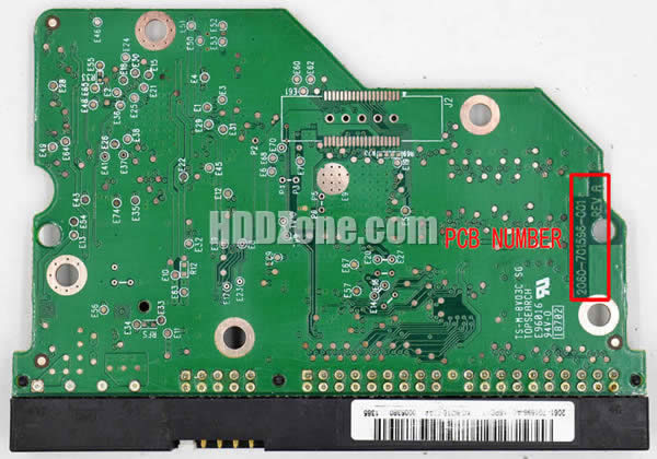 Western Digital WD800AAJB PCB Board 2060-701596-001