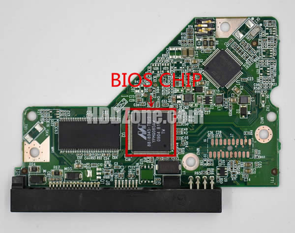 Western Digital WD5000AVVS PCB Board 2060-701640-000