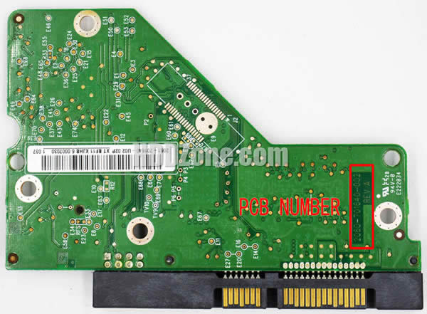 Western Digital WD10EAVS PCB Board 2060-701640-002