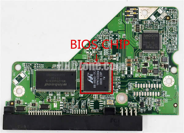 Western Digital WD7500AADS PCB Board 2060-701640-007