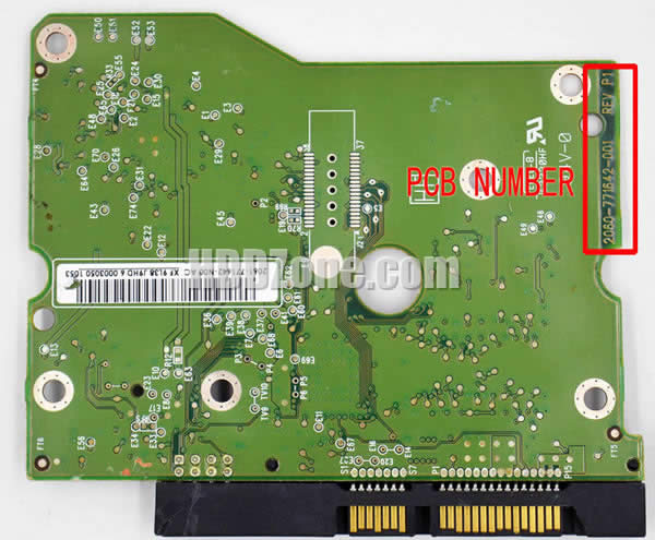 Western Digital WD15EVDS PCB Board 2060-771642-001