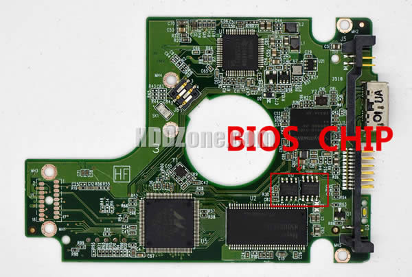 Western Digital WD5000BMVW PCB Board 2060-771737-000