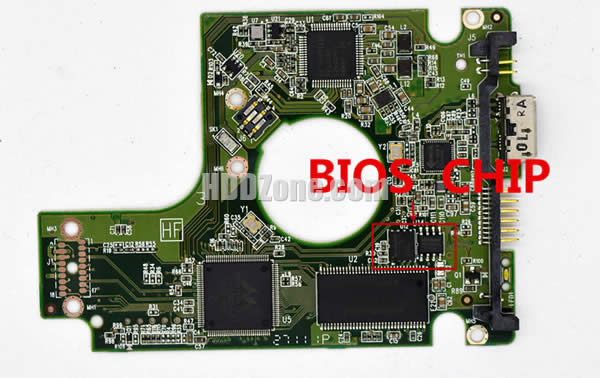 Western Digital WD5000BMVW PCB Board 2060-771814-001