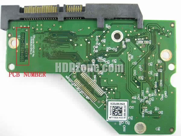 Western Digital WD30EZRX PCB Board 2060-771824-003