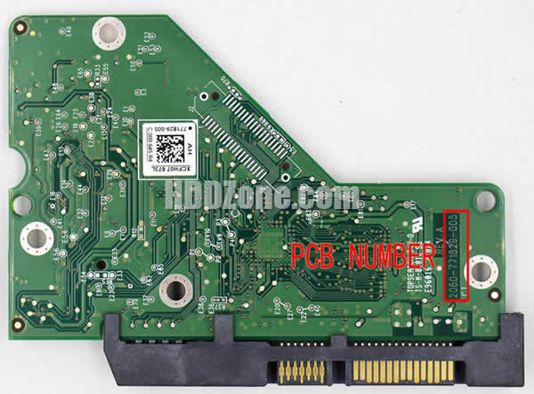 Western Digital WD15EARS PCB Board 2060-771829-005