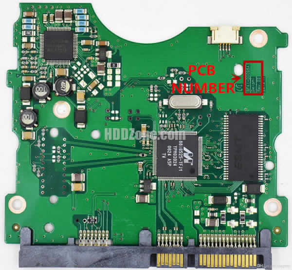 Samsung HD080HJ PCB Board BF41-00095A
