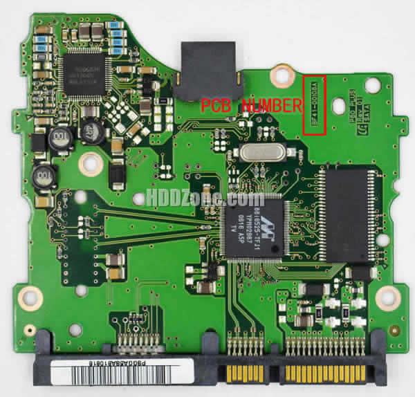 Samsung HD080HJ PCB Board BF41-00108A