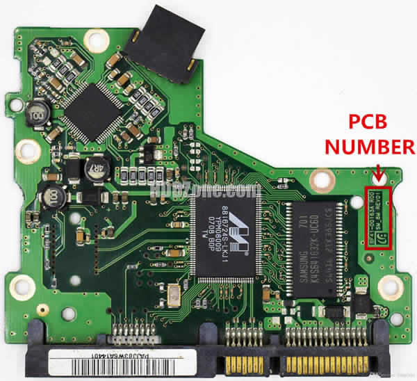 Samsung HD082GJ PCB Board BF41-00163A