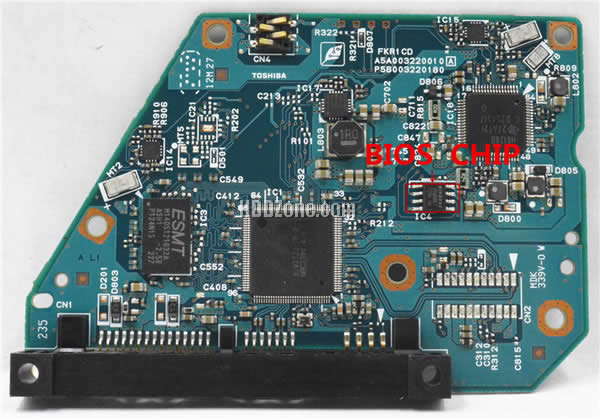 Toshiba MG03ACA300 PCB Board G003220A