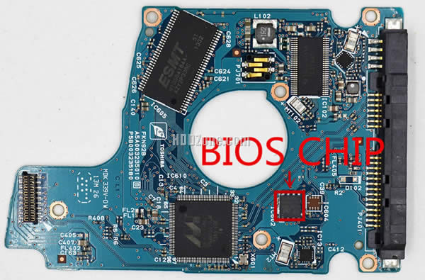 Toshiba MQ01ABF050R PCB Board G003235C