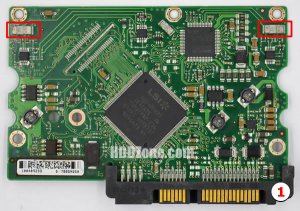 STM3500630AS Seagate PCB 100406533