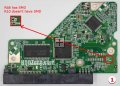 WD5000AAKS WD PCB 2060-701640-002 REV A