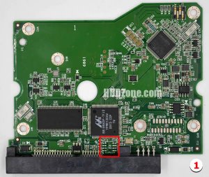 WD2001FASS WD PCB 2060-771624-001 REV P1