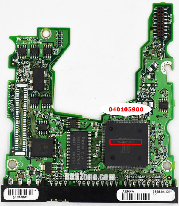 2F020J0 Maxtor PCB 040105900