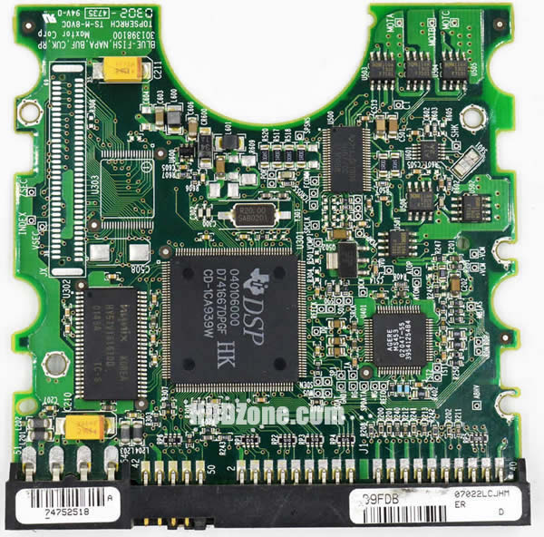(image for) Maxtor DSP 040106000 PCB
