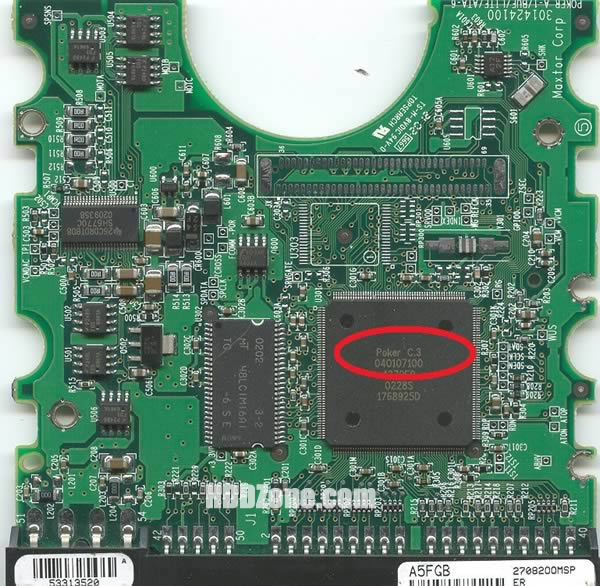 Maxtor 040107100 Start Diamond PCB