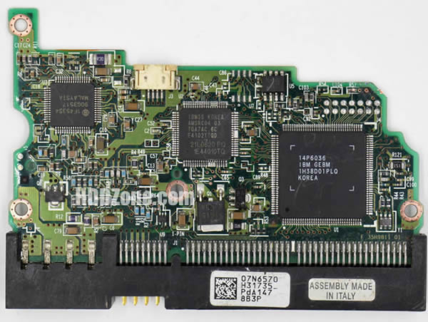 Modal Additional Images for IBM PCB 07N6570