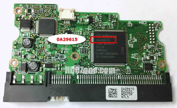 HDS721680PLAT80 Hitachi PCB 0A29615
