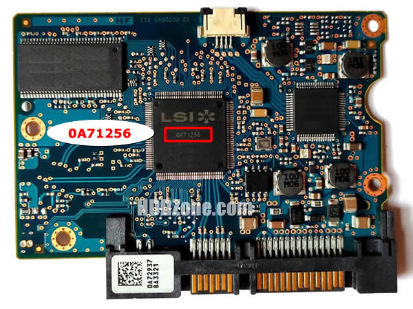 HDS721010CLA632 Hitachi PCB 0A71256