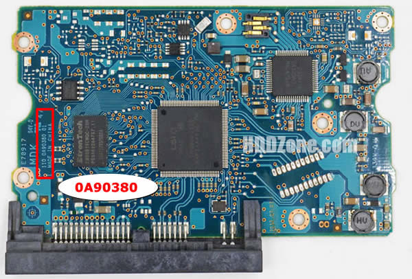 DT01ACA300 Hitachi PCB 0A90380