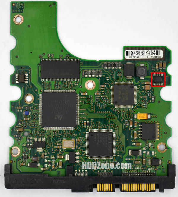 ST3160023AS Seagate PCB 100276340