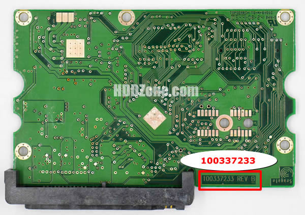 ST3300831AS Seagate PCB 100337233