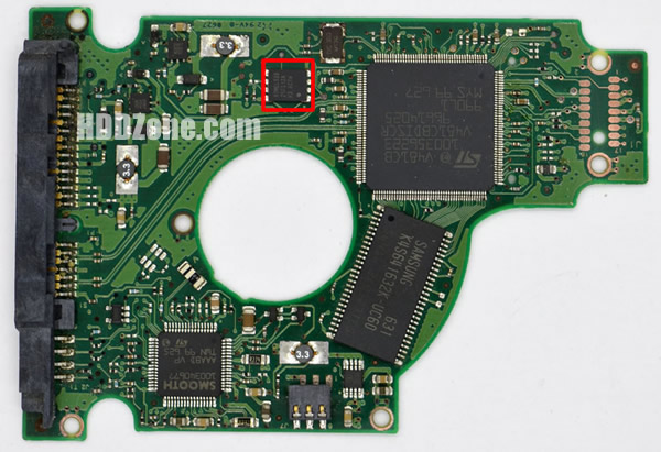 ST96023AS Seagate PCB 100349359