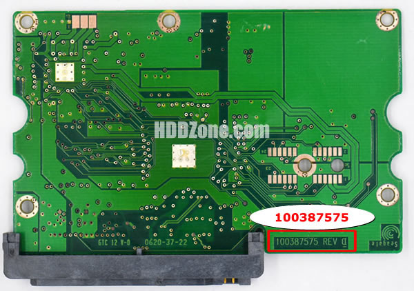 ST3402112AS Seagate PCB 100387575