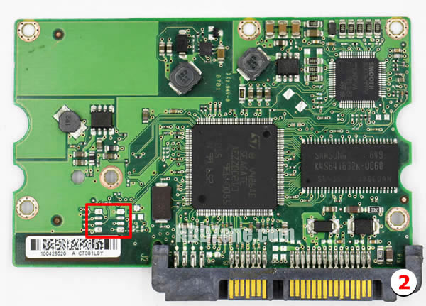 ST3250824AS Seagate PCB 100387575