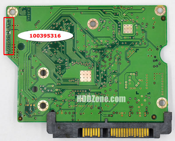 STM3160211AS Seagate PCB 100395316