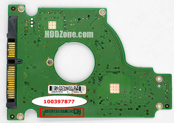 ST980825AS Seagate PCB 100397877