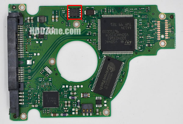 ST9120822AS Seagate PCB 100398689