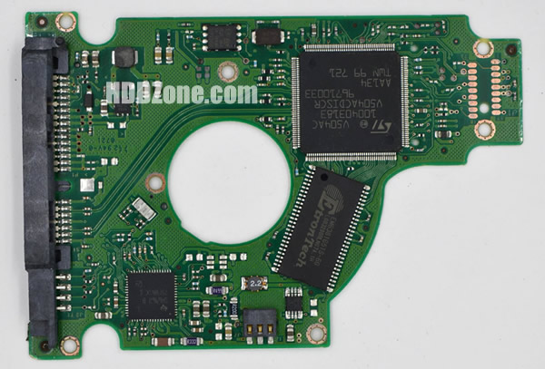 ST960813AS Seagate PCB 100398689