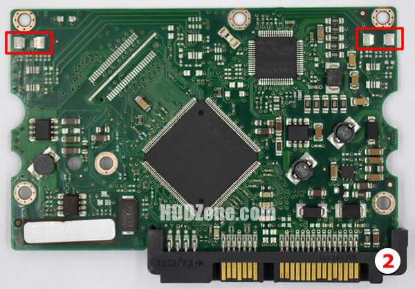 ST3750640AS Seagate PCB 100406533
