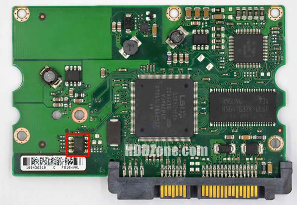 ST3320820AS Seagate PCB 100406937