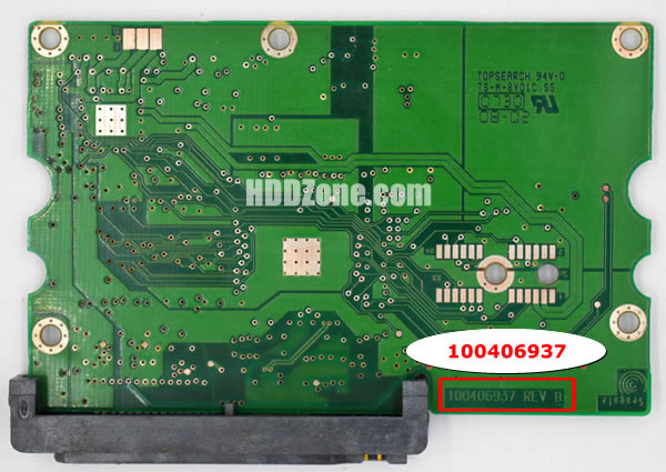 STM3320820AS Seagate PCB 100406937